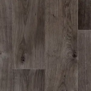 Texline HQR - TIMBER DARK GREY 2-Meter Breit PVC-Boden