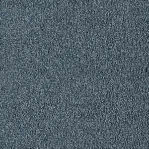 X Wohnen - 0780 STAHLBLAU 4-Meter Breit Teppichboden