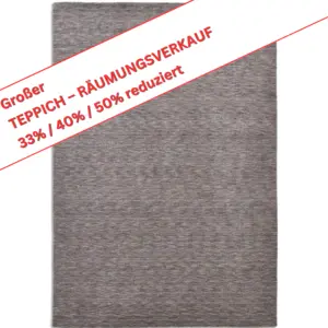 Kaimur/H.ol.i, U.n.i - ca. 140 x 200 cm - 100% Schurwolle - Farbe: 650 grey