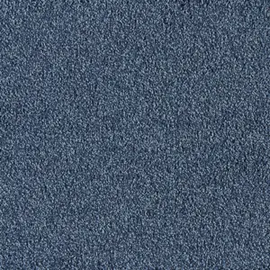 X Wohnen - 0710 ENZIANBLAU 4-Meter Breit Teppichboden