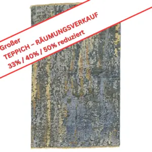 Toulouse ca. 59 x 94cm - Designer-Teppich Handgeknüpft