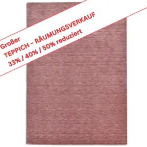 Kaimur/H.ol.i, U.n.i - ca. 140 x 200 cm - 100% Schurwolle - Farbe: 233 rosewood