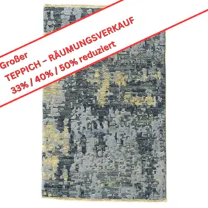 Toulouse ca. 56 x 86cm - Designer-Teppich Handgeknüpft