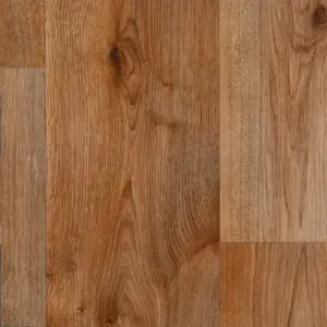 Texline - SHERWOOD BROWN 2-Meter Breit PVC-Boden