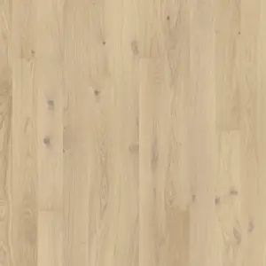 Grace - EICHE WHITE CANVAS PLANK 1 Stab Fertig-Parkett