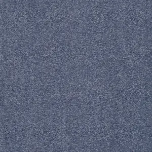 X Wohnen - 0780 STAHLBLAU 4-Meter Breit Teppichboden