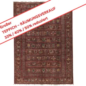 Smaragd ca. 149 x 207cm - Afghanisch Handgeknüpft