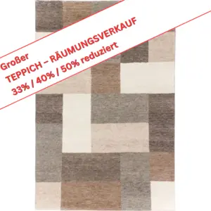 Erramala/M.A.-rrakesch ca. 120 x 180 cm - 100% Schurwolle - Farbe: all over natur Handgeknüpft