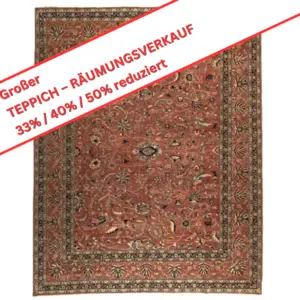 Tre ca. 278 x 349cm - Afghanisch Handgeknüpft