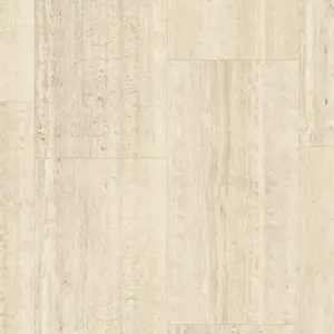 ID Inspiration 70 NATURALS - NATURALS - Travertin Grande - Sand Vinylboden zum Kleben