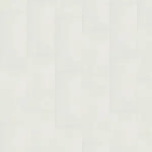 Wineo 800 tile zum Kleben - Solid White Vinylboden zum Kleben