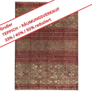 Smaragd ca. 204 x 282cm - Afghanisch Handgeknüpft