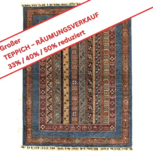 Moharamat ca. 104 x 137cm - Afghanisch Handgeknüpft