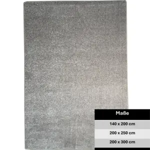 Max 200x300cm - 10000/15 - mittelgrau 5Z29 / B781