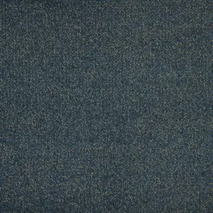 X Wohnen - 0710 ENZIANBLAU 4-Meter Breit Teppichboden