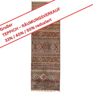 Moharamat Premium ca. 83 x 251cm - Afghanisch Handgeknüpft