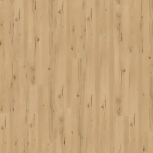 Bioboden PURLINE Design 33 - Eiche rustikal hellbeige Designboden zum Klicken