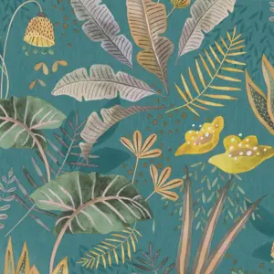 Famous Garden - Vinyltapete