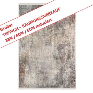 Dinara/6635 ca. 133 x 190cm - 100% Polyester - Silber/Beige