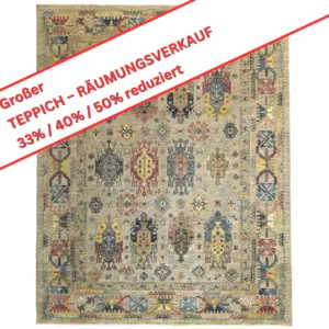 Rubin ca. 247 x 311cm - Afghanisch Handgeknüpft