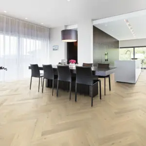 Fischgrat Collection - Eiche CD cremeweiss 2-Schicht Parkett