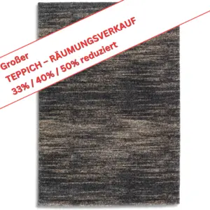 Dinara/6888 ca. 133 x 190 cm - 100 % Polypropylen - Braun/Anthrazit