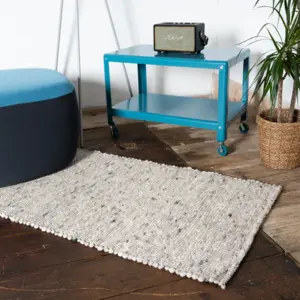 „Hanni“ ca. 200 x 240cm Handgewebt