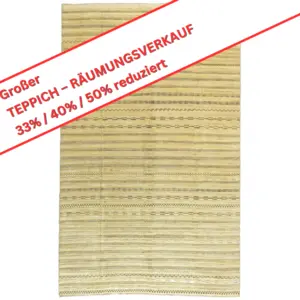 Funky Lines ca. 189 x 302cm - Afghanisch Handgeknüpft