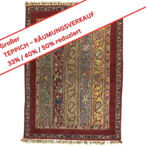 Moharamat ca. 99 x 137cm - Afghanisch Handgeknüpft